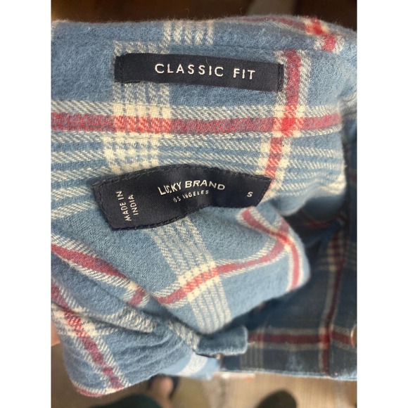 Lucky Brand Flannel Shirt button down NWT! - Picture 10 of 10